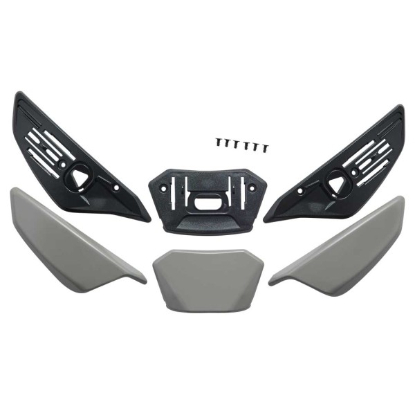Shoei Shoei j-cruise 3 upper air intake chalk grey [70jc3upckgry]